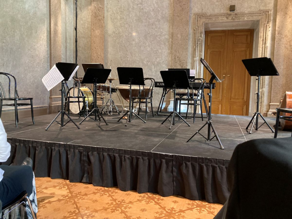 Intimate concert hall in Vienna