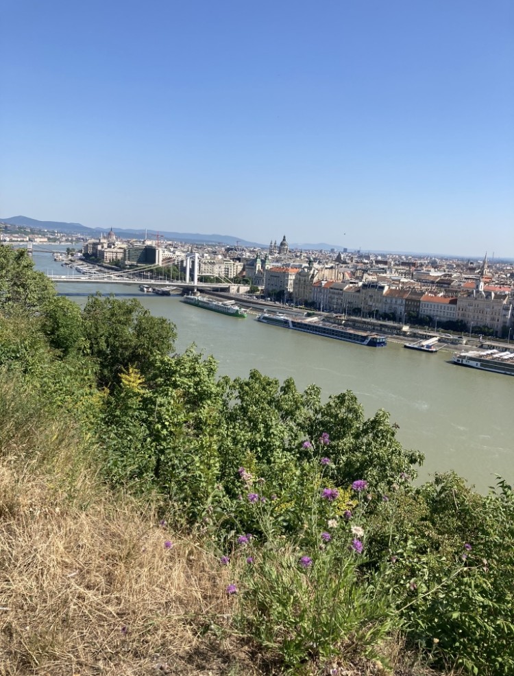 View of Budapest from Gellert Hill